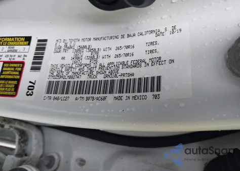 2020 Toyota Tacoma Trd Off-Road из США, поврежденный, VIN 3TMDZ5BN2LM082747